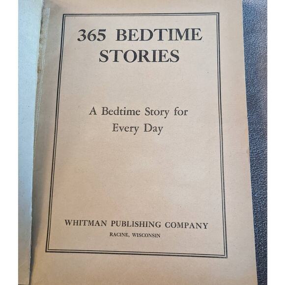 Vintage 1931 365 Bedtime Stories: A Bedtime Story For Every Day Childrens - Picture 2 of 15